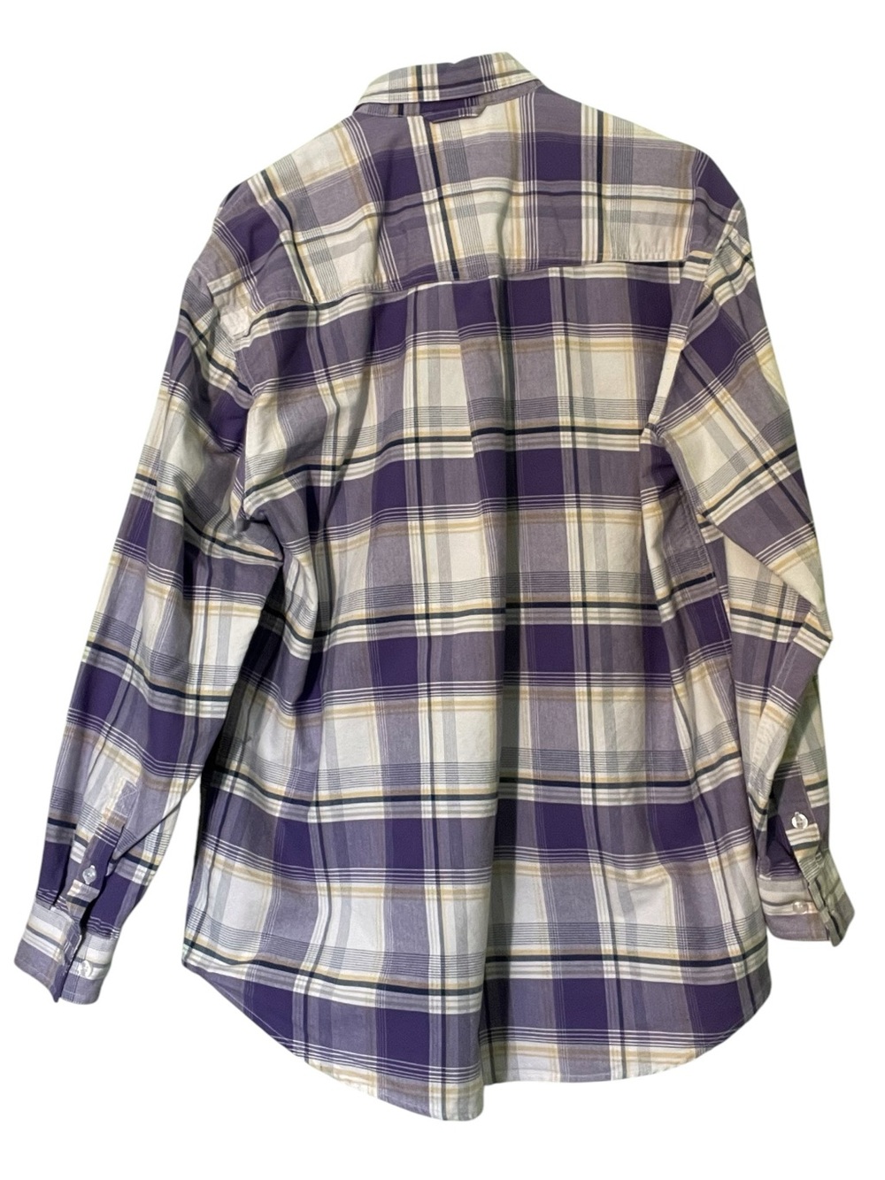 Vintage Roper Western long sleeve button up, plaid shirt. Size large GUC - Picture 2 of 6